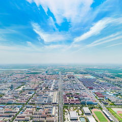 博兴县高空航拍/城市公园/革命烈士陵园/兴国寺等VR